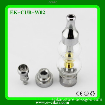 NEWEWEST pyrex glass bulb atomizer globe e-cigs EK-CUB-W02